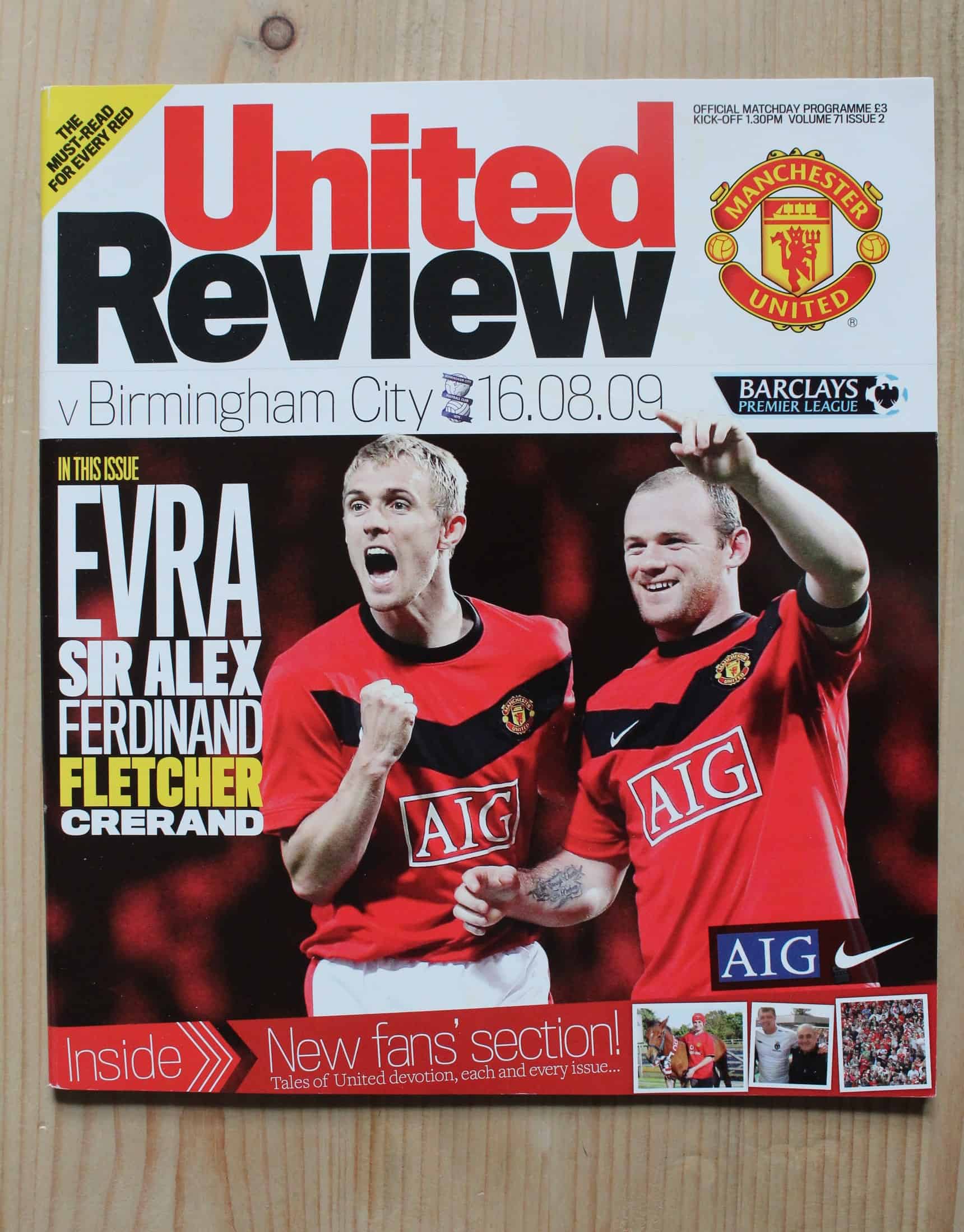 Manchester United FC v Birmingham City FC